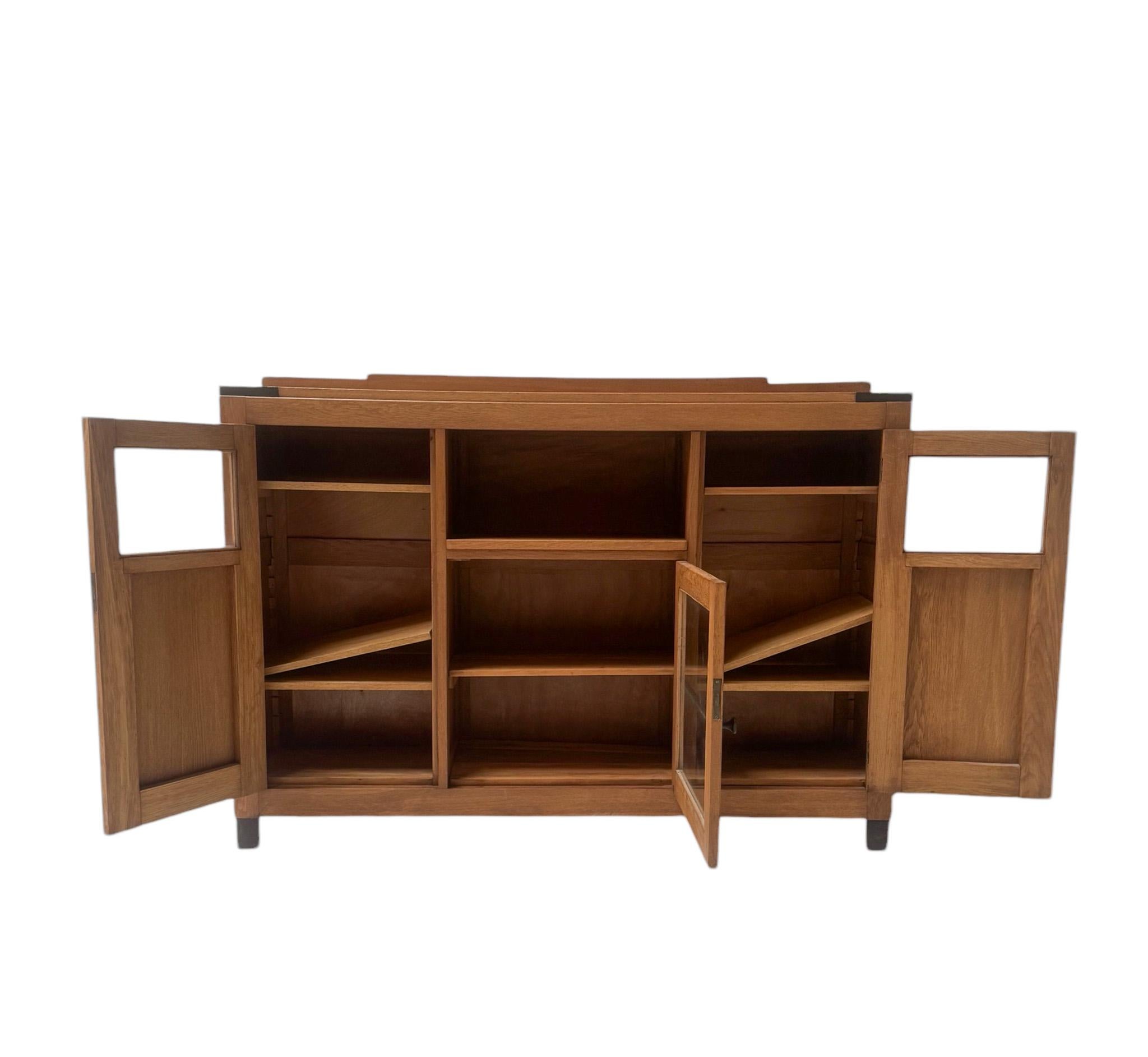 Vetro Libreria modernista Art Déco, anni '20 in vendita
