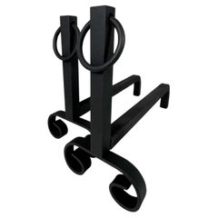 Metal Andirons