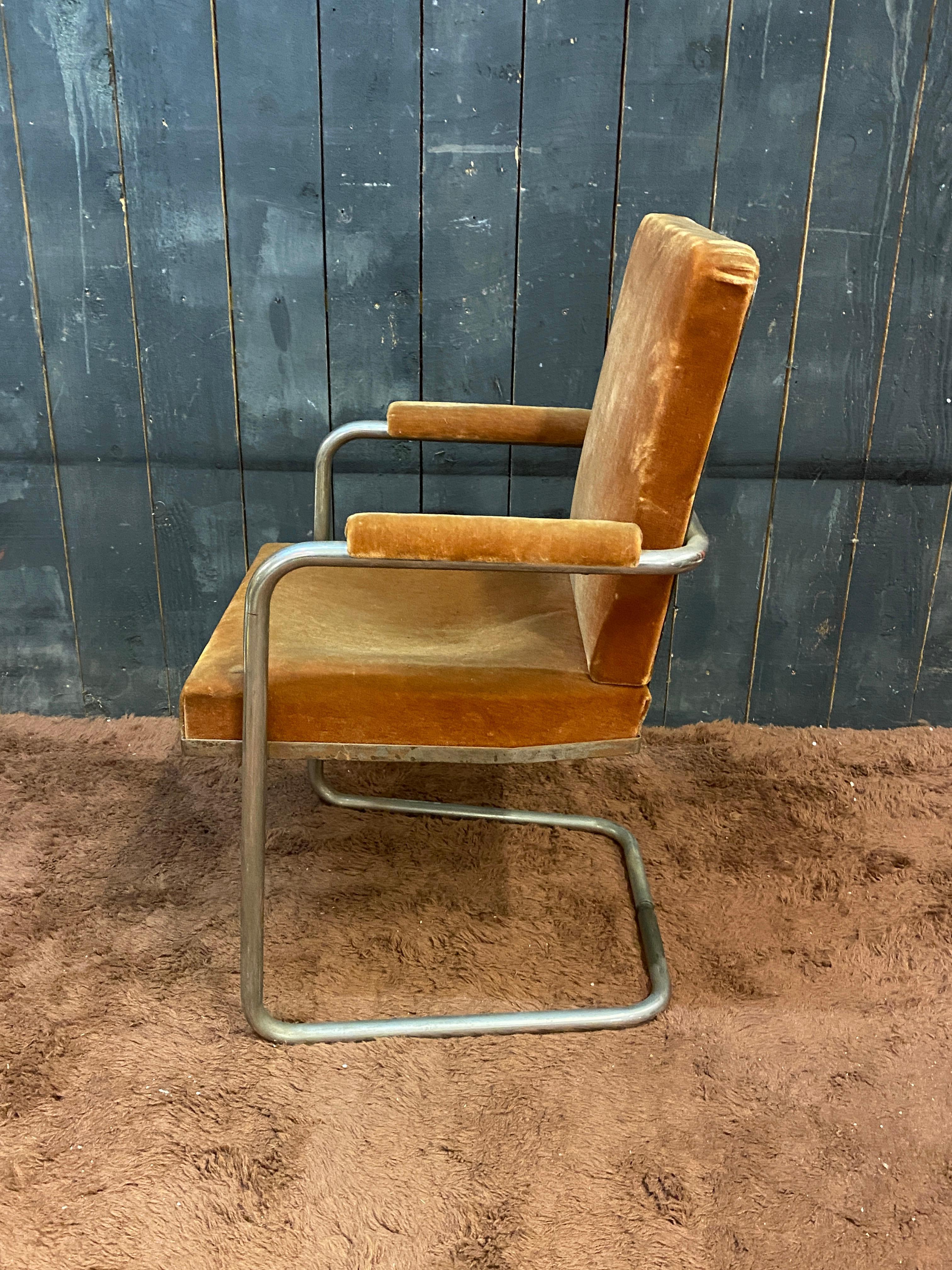  art deco modernist chair circa 1930 For Sale 3
