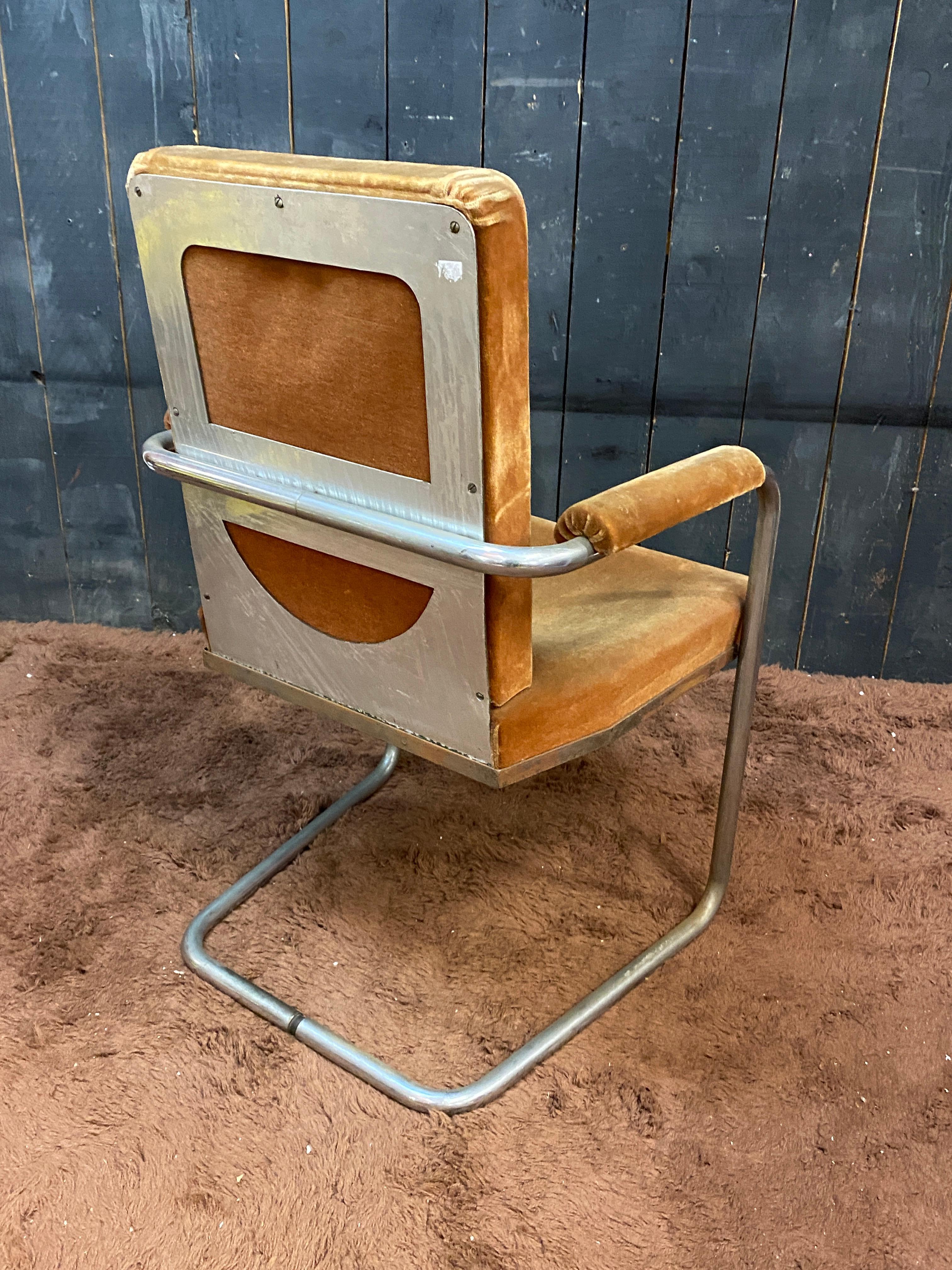  art deco modernist chair circa 1930 For Sale 4