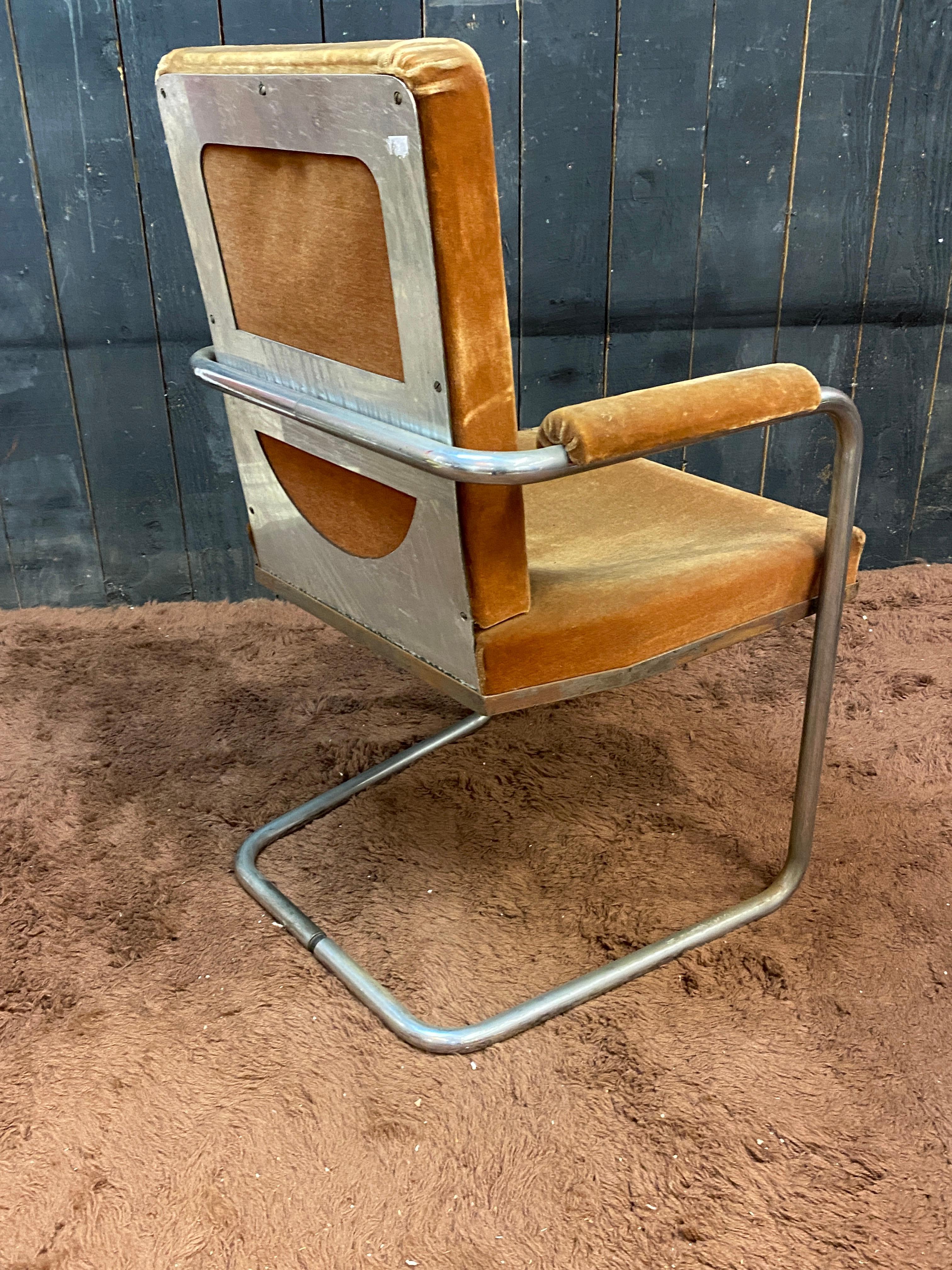  art deco modernist chair circa 1930 For Sale 5