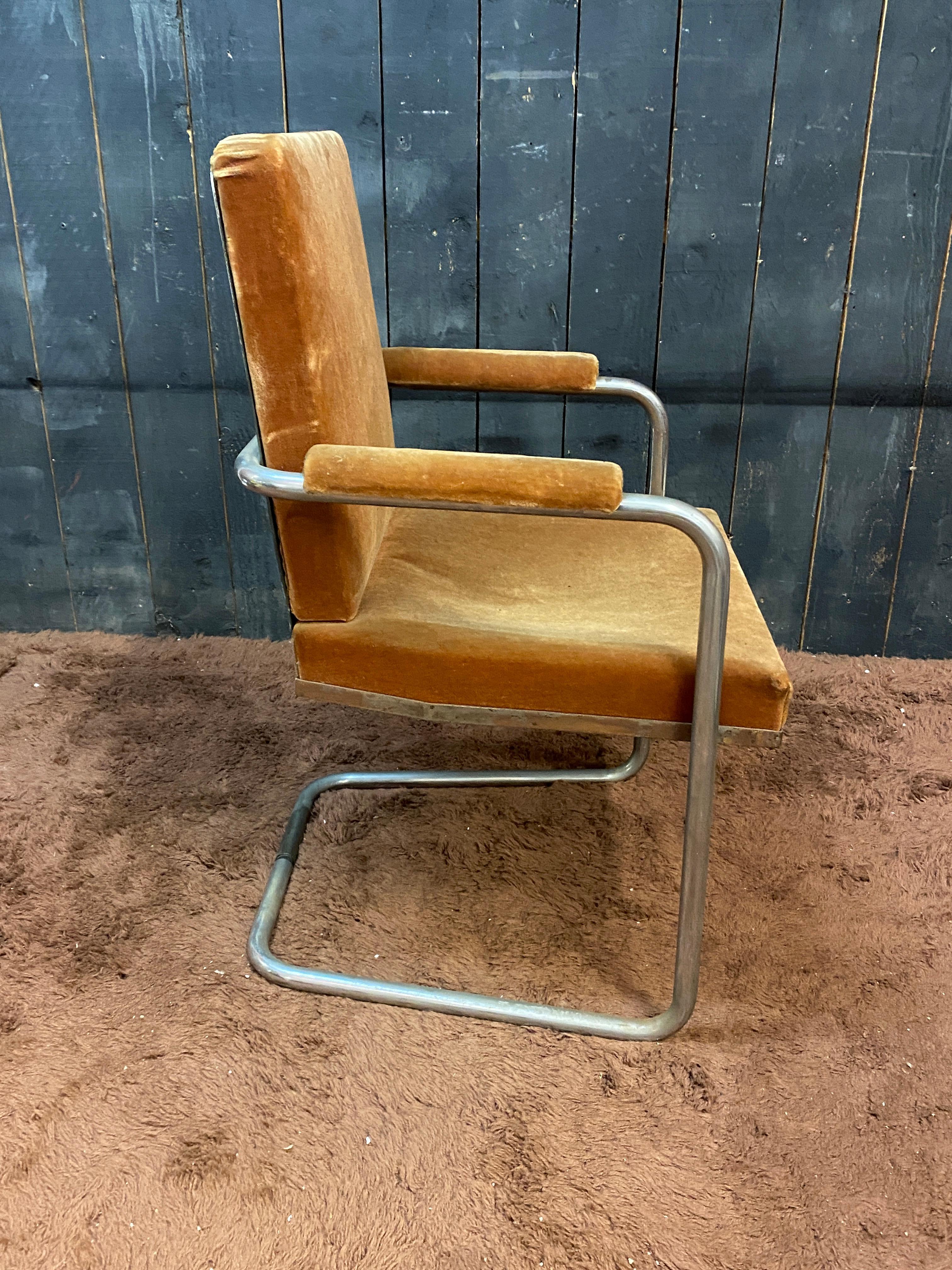  art deco modernist chair circa 1930 For Sale 6