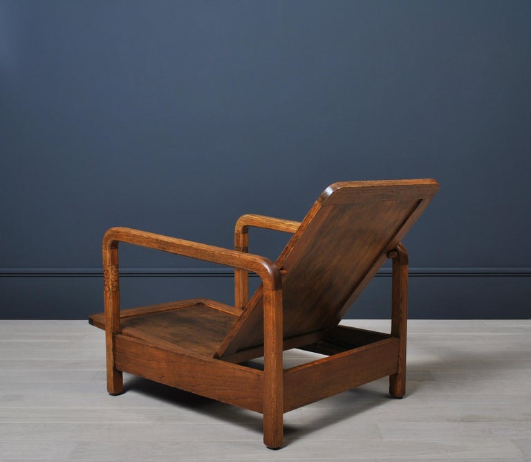 Art Deco Modernist Chair For Sale 5