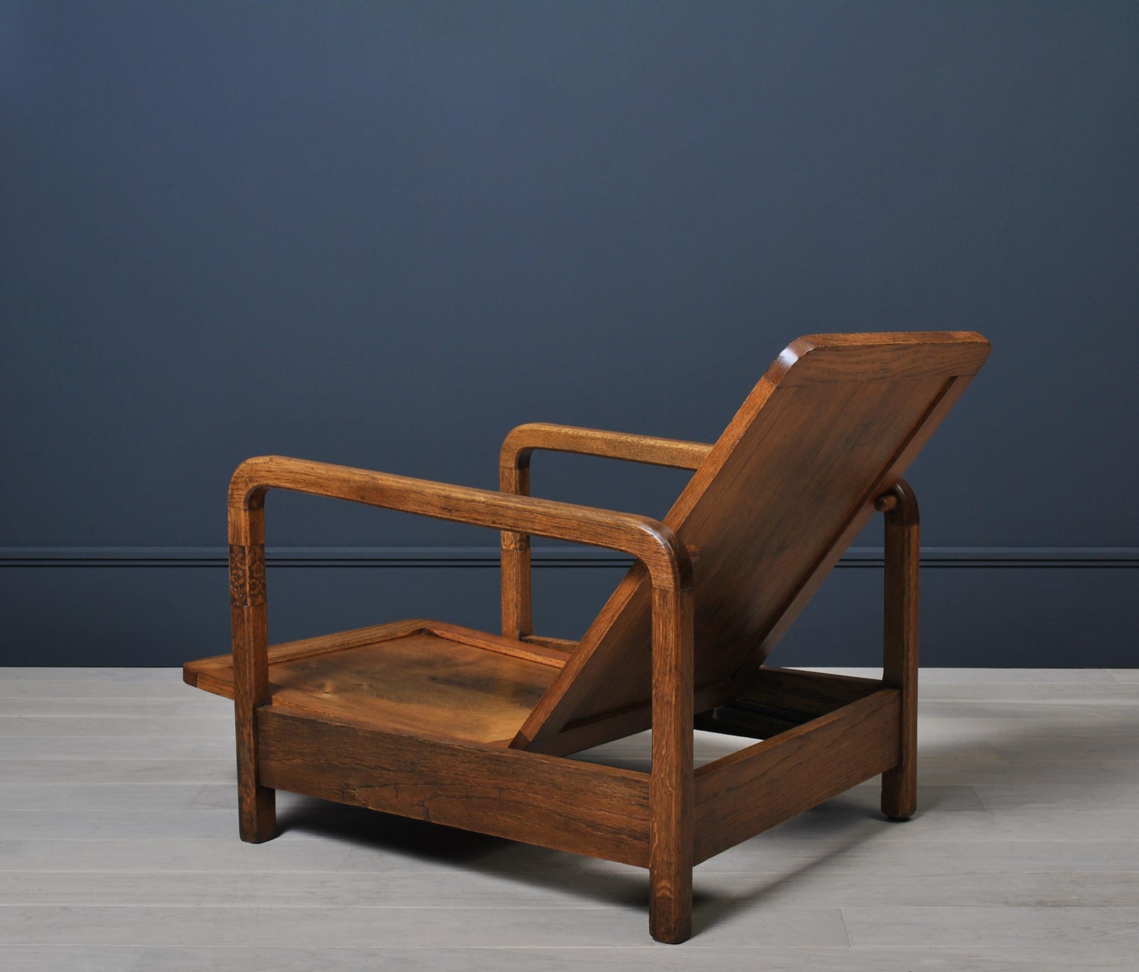 20th Century Art Deco Modernist Chair