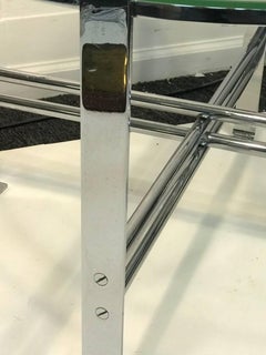 Art Deco Modernist Chrome Table by Wolfgang Hoffmann