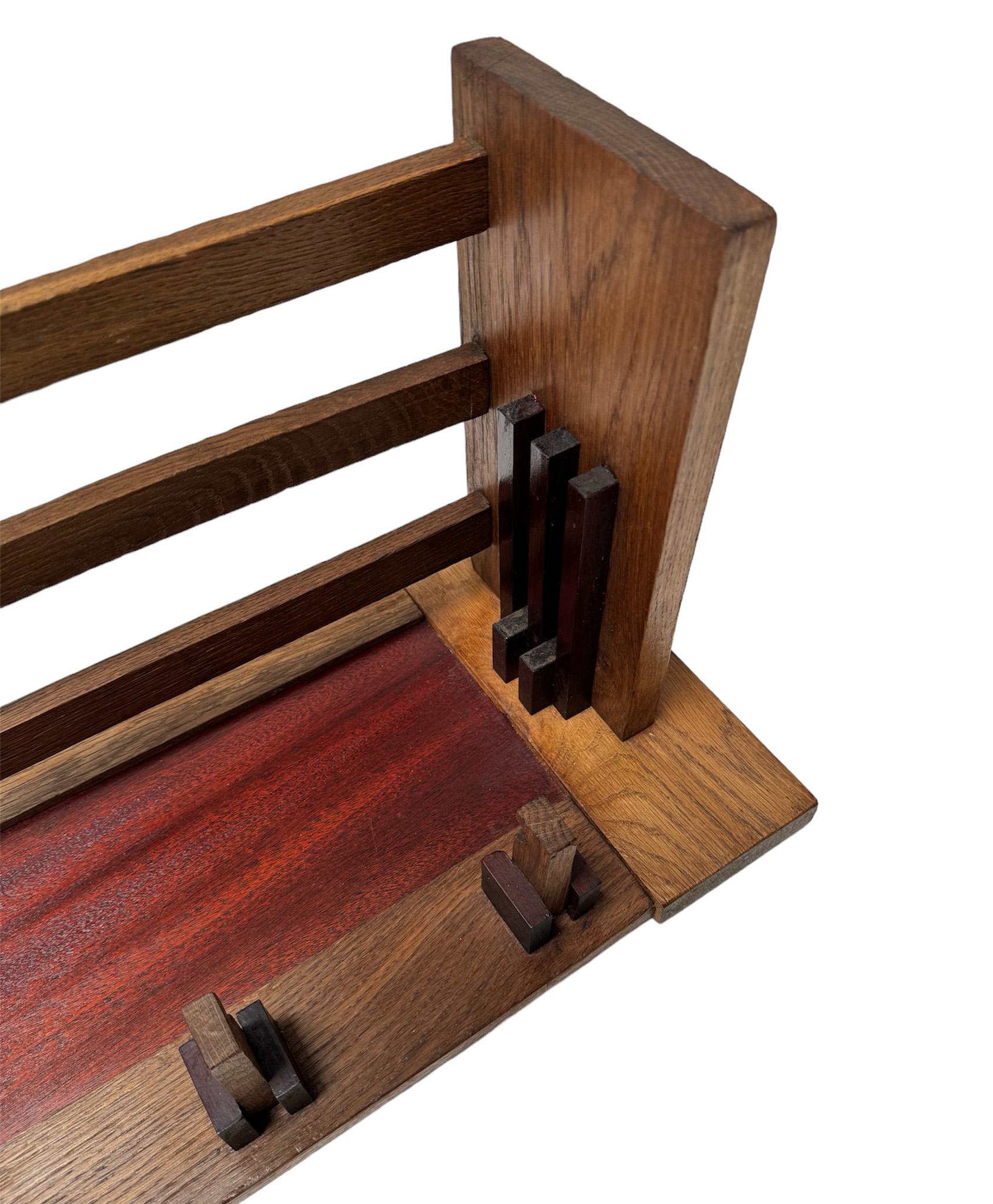 Art Deco Modernist Coat Rack, 1920s For Sale 2