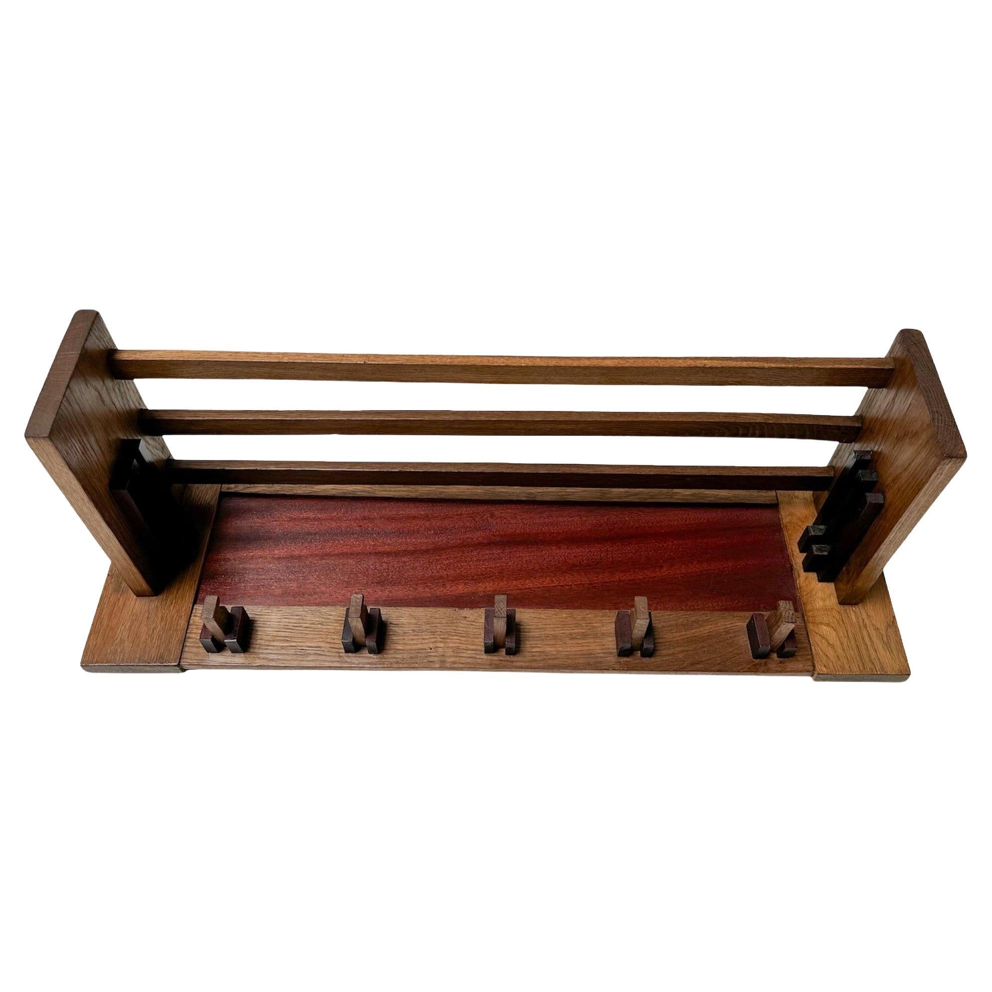 Art Deco Modernist Coat Rack, 1920s