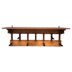 Art Deco Modernist Coat Rack by P.E.L. Izeren for De Genneper Molen, 1920s