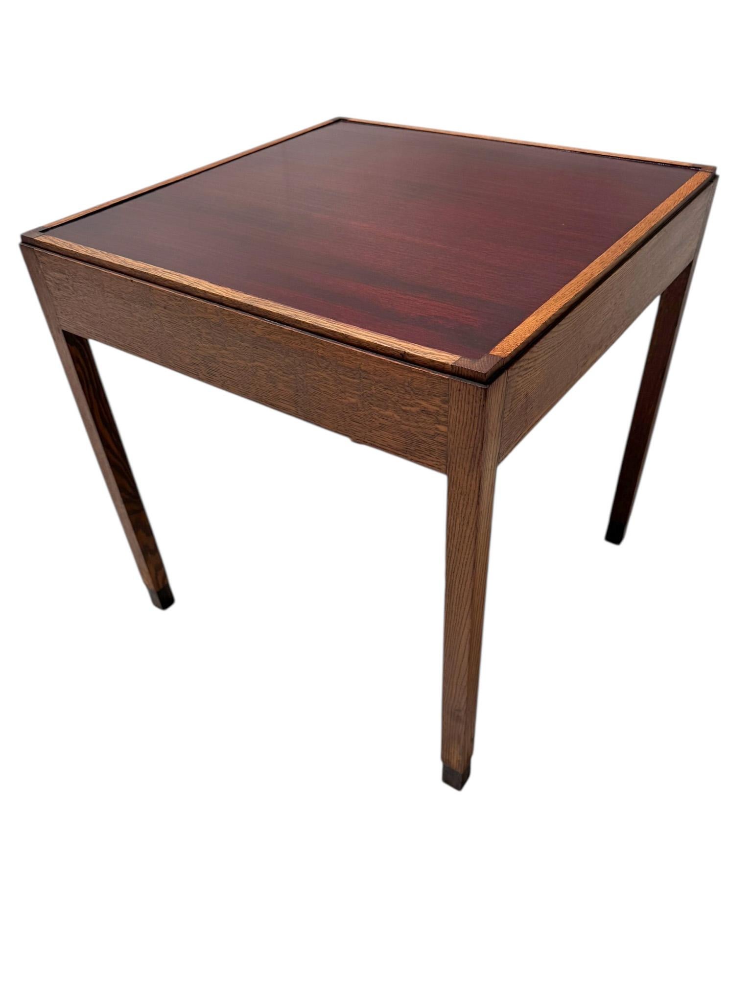 Dutch Art Deco Modernist Coffee Table by J.J.  Zijfers Amsterdam, 1920s For Sale