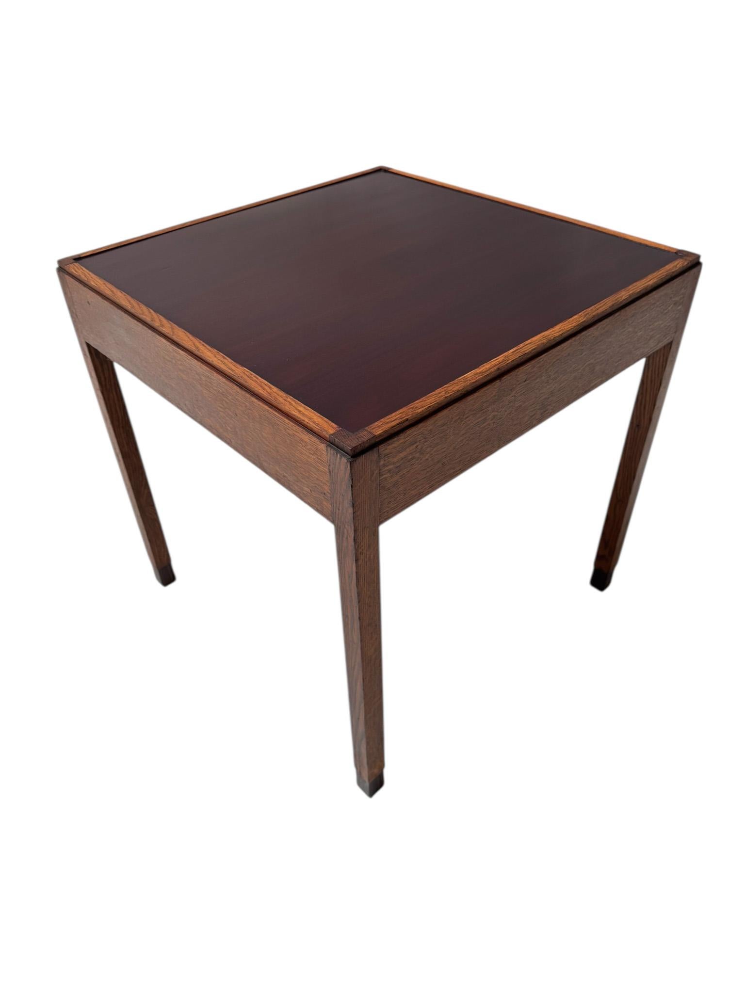Art Deco Modernist Coffee Table by J.J.  Zijfers Amsterdam, 1920s For Sale 1