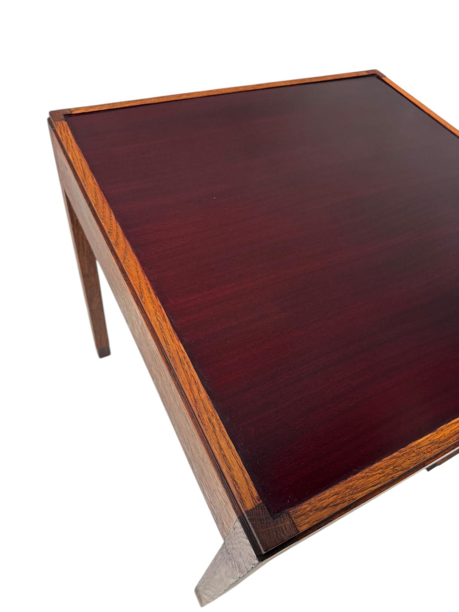 Art Deco Modernist Coffee Table by J.J.  Zijfers Amsterdam, 1920s For Sale 4