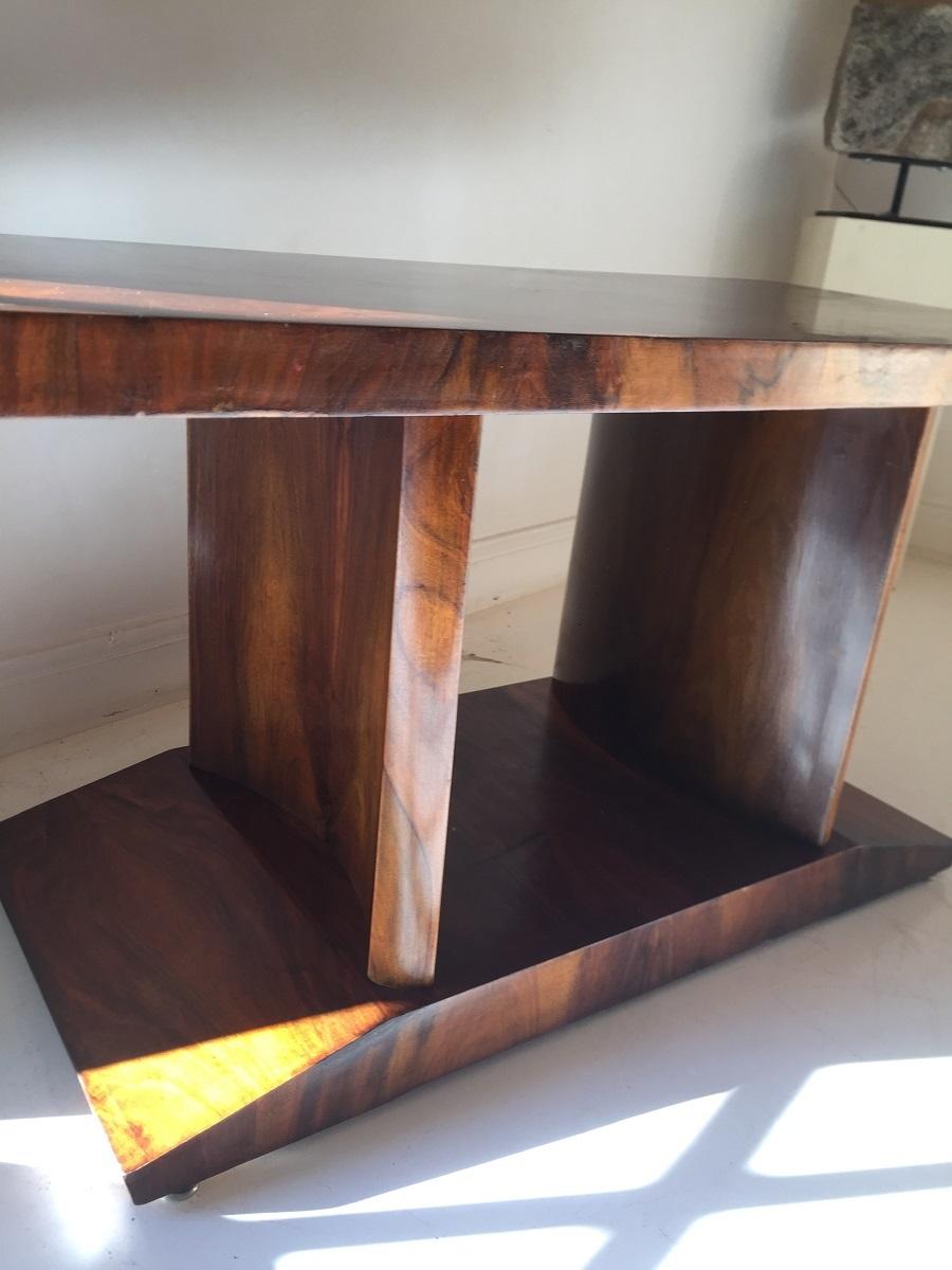 Mid-20th Century Art Deco Modernist Console, Sidetable For Sale