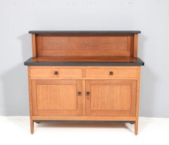 Crédence ou buffet Art Déco Modernist de H. Fels pour L.O.V. Oosterbeek