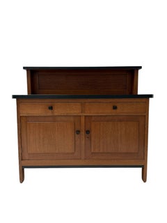 Art Deco Modernist Credenza or Sideboard by H. Fels for L.O.V. Oosterbeek