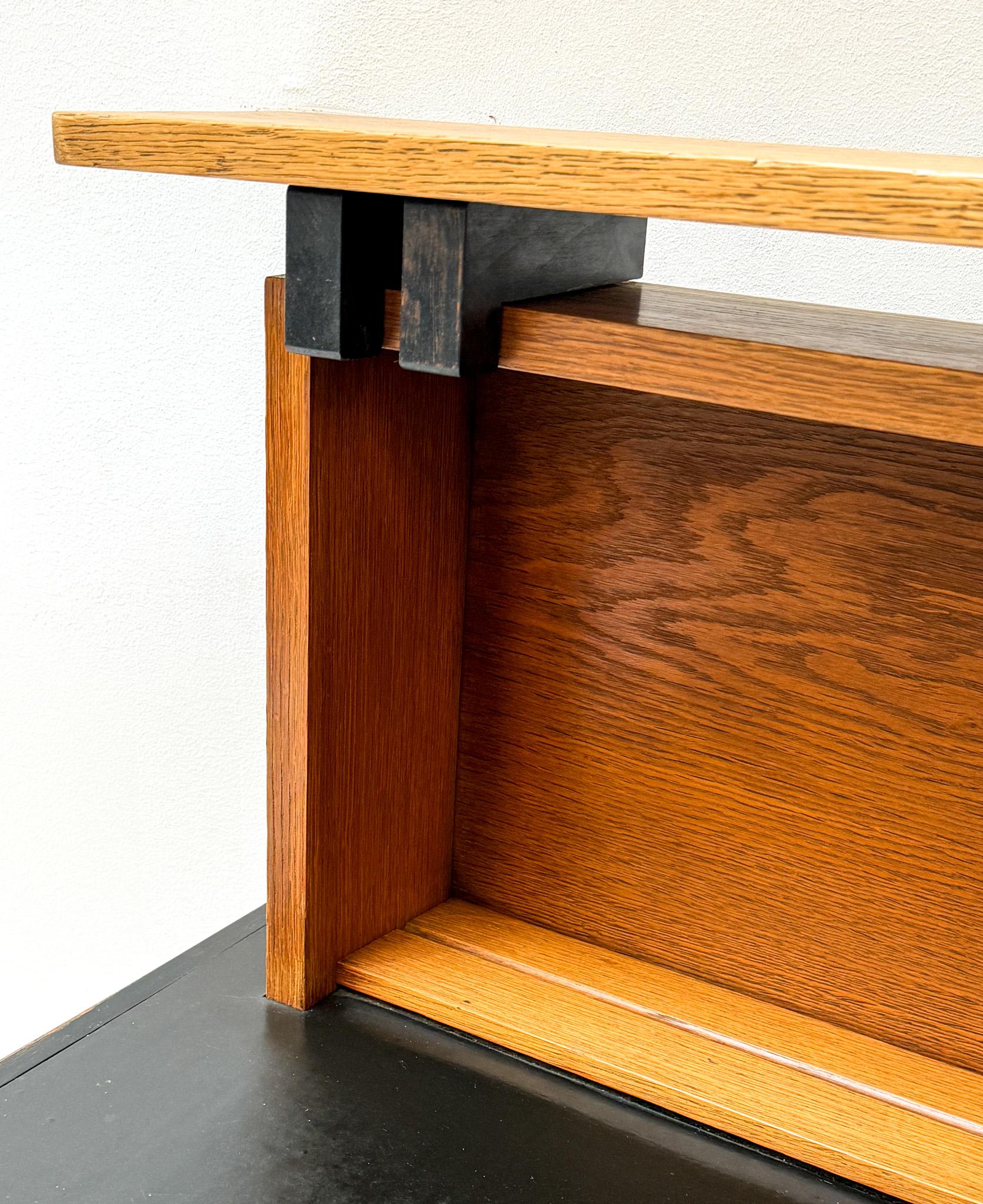 Credenza o aparador modernista art déco de Jan Brunott, años 20 en venta 4