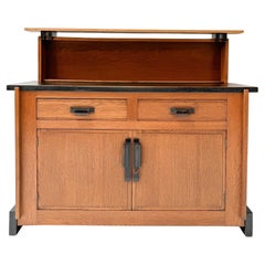 Credenza o aparador modernista art déco de Jan Brunott, años 20