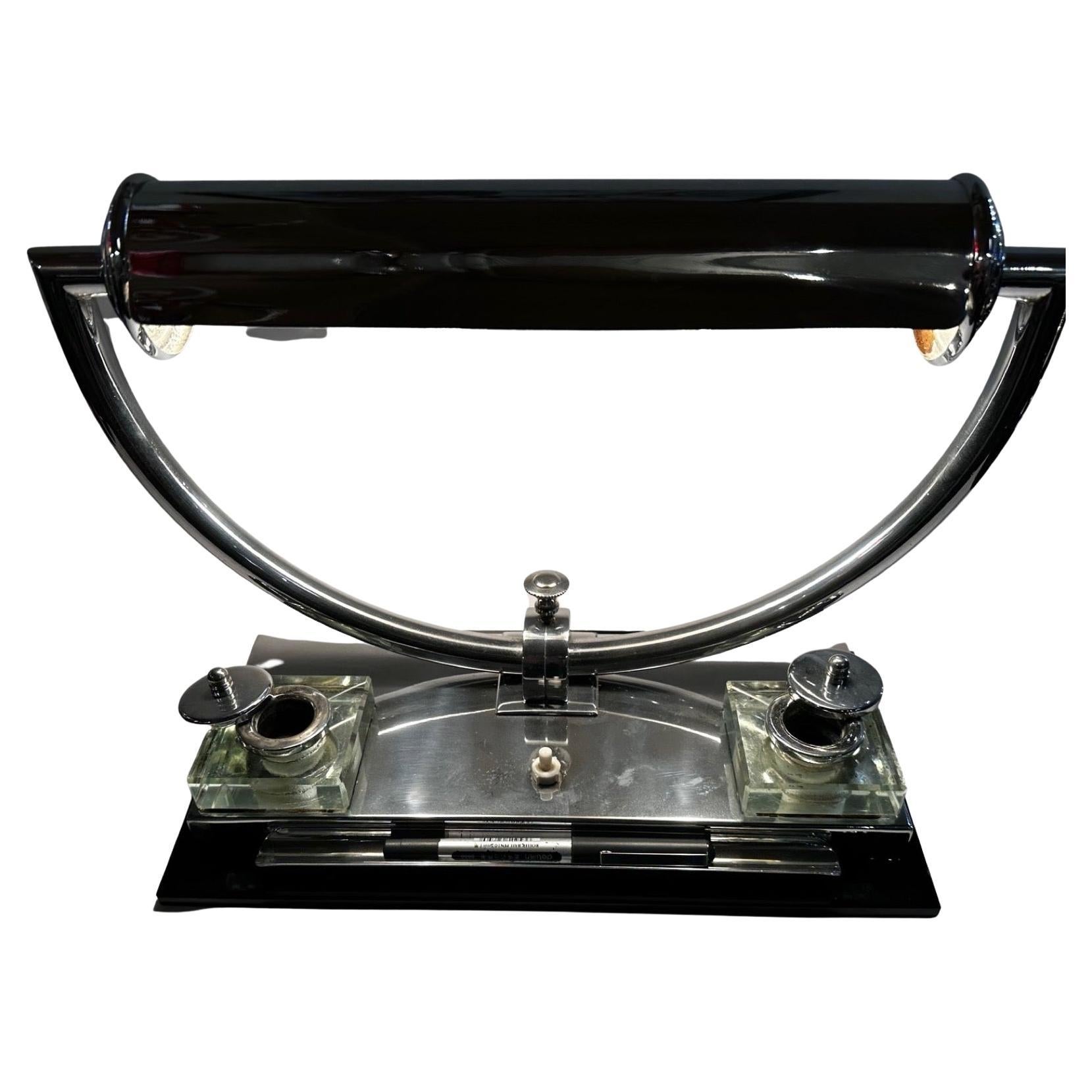 Photo inspiration: Modern Art Deco Table Lamps Reference: Art Deco Modernist Desk And Table Lamp For Sale At