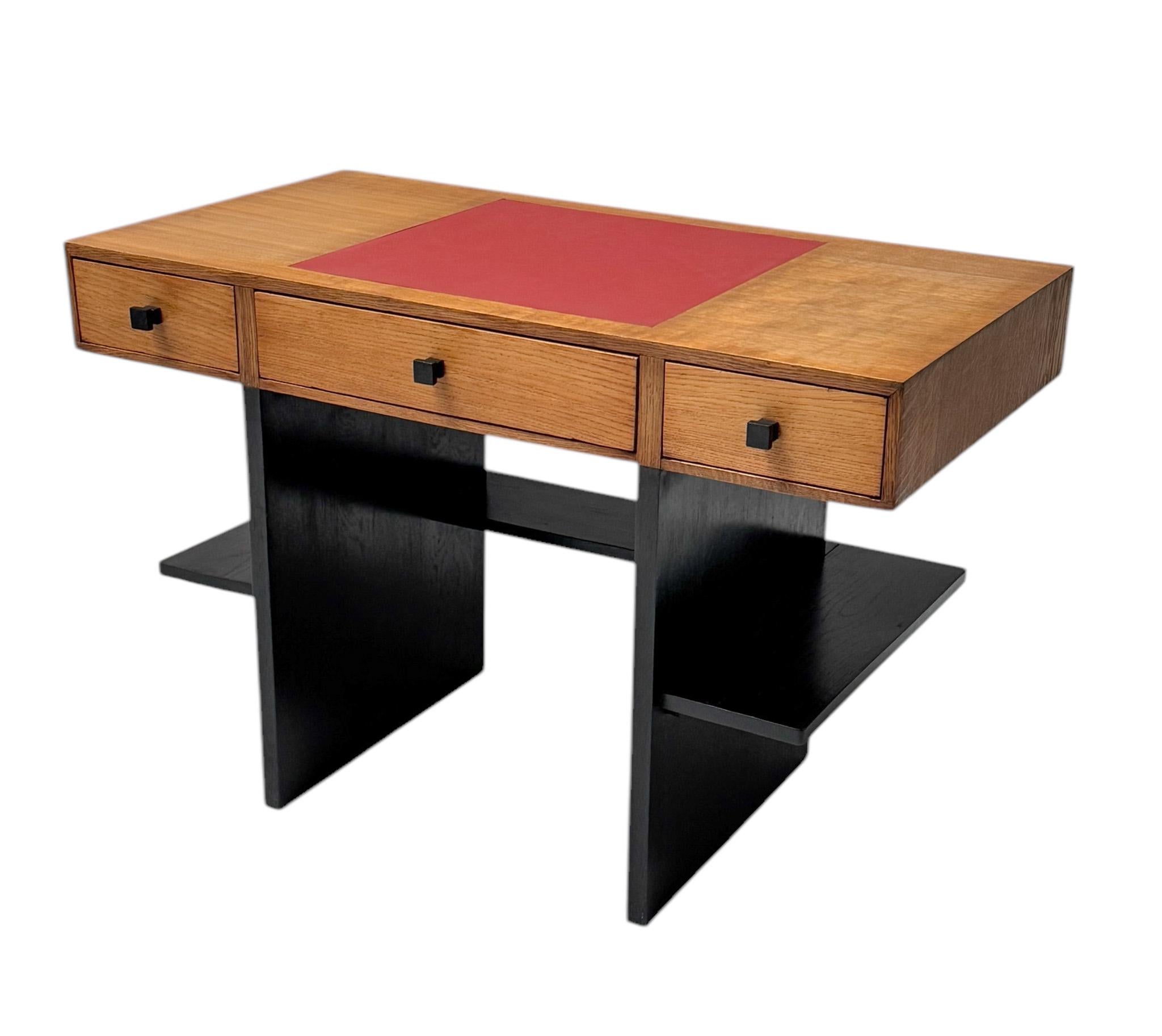 Escritorio o Mesa de Escribir Modernista Art Decó de Jan Brunott, años 20 en venta 2