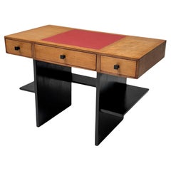 Modernistischer Art-Déco-Tisch oder Schreibtisch von Jan Brunott, 1920er Jahre