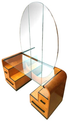 Art Deco Modernist Dressing Table, circa 1930s
