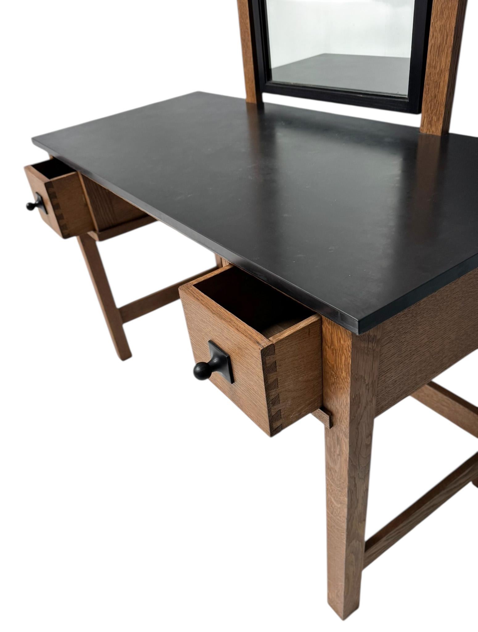 Art Deco Modernist Dressing Table or Vanity by Hendrik Wouda for Pander, 1924 en vente 3