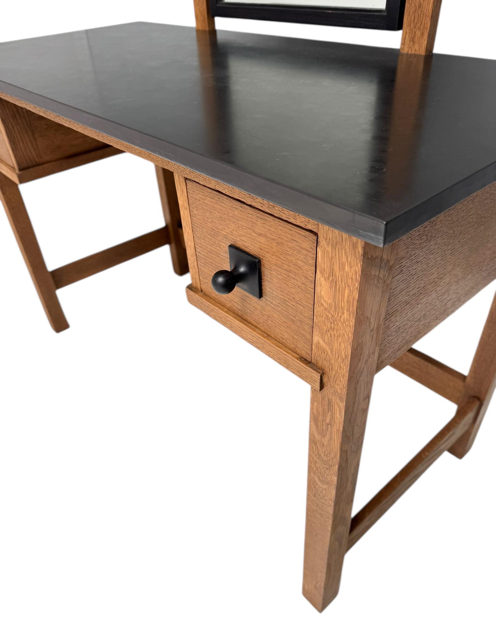 Art Deco Modernist Dressing Table or Vanity by Hendrik Wouda for Pander, 1924 Bon état - En vente à Amsterdam, NL