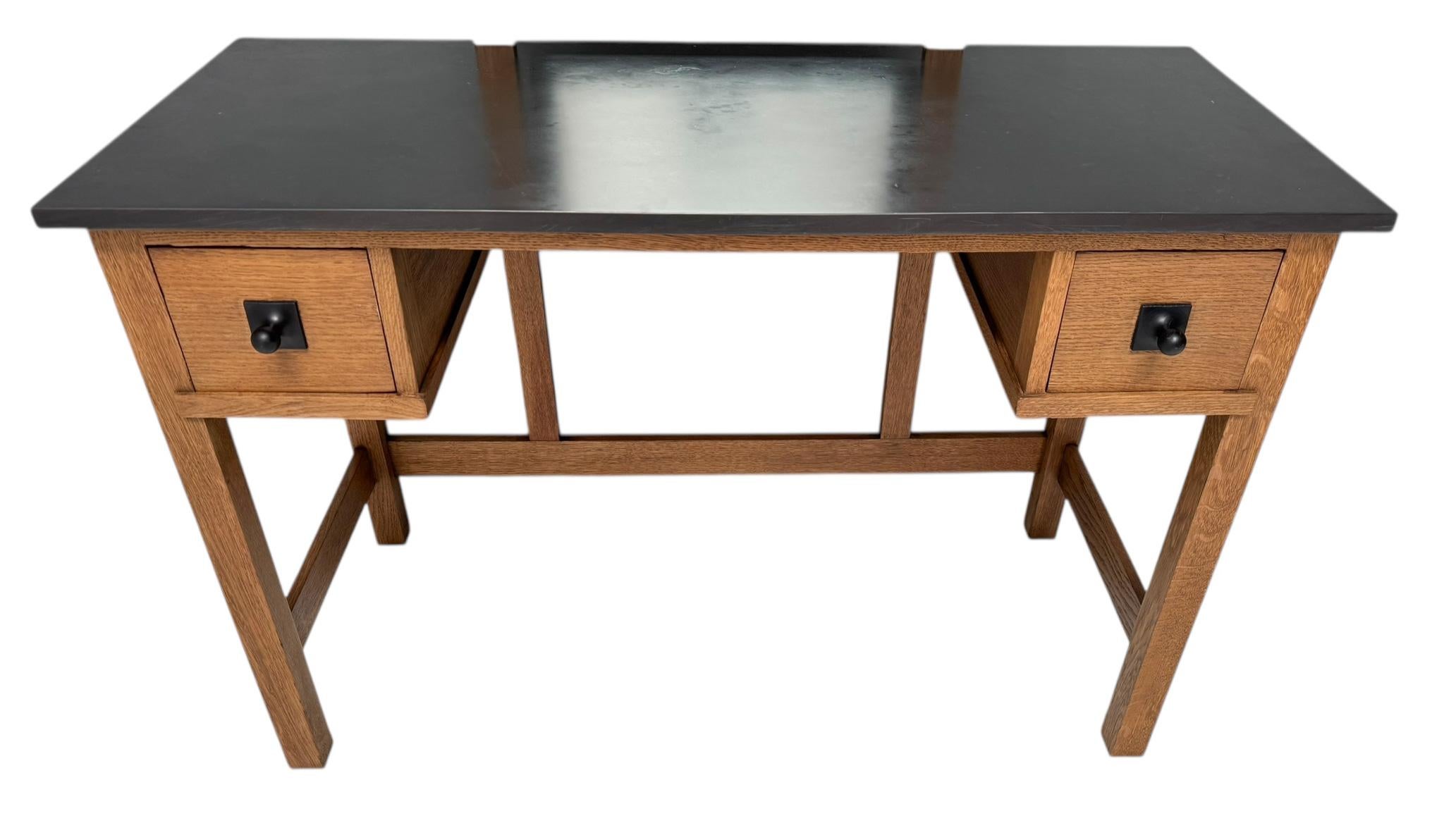 Art Deco Modernist Dressing Table or Vanity by Hendrik Wouda for Pander, 1924 For Sale 1