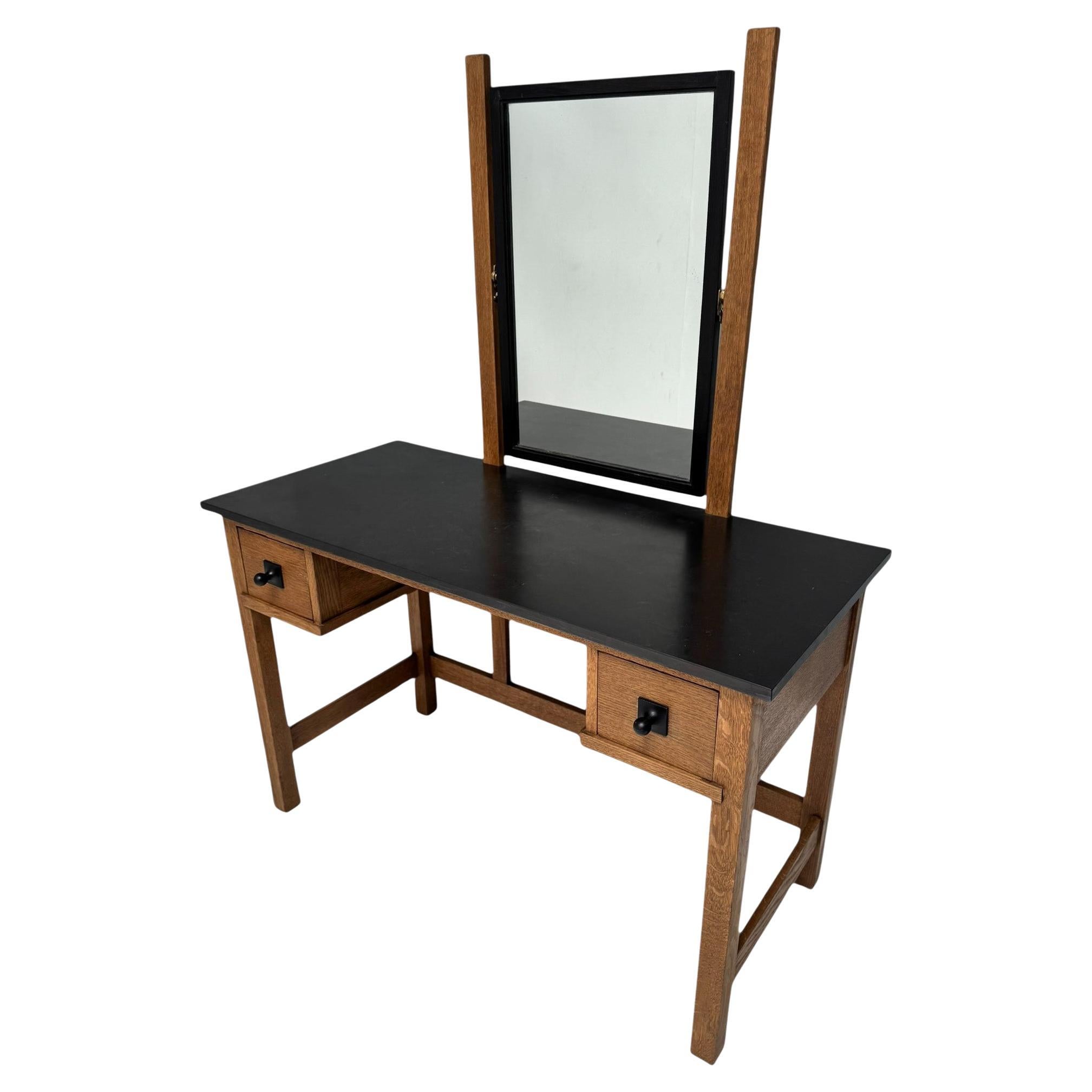 Art Deco Modernist Dressing Table or Vanity by Hendrik Wouda for Pander, 1924 en venta