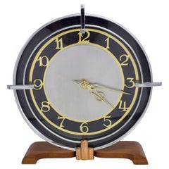 Retro Art Deco Modernist English Clock