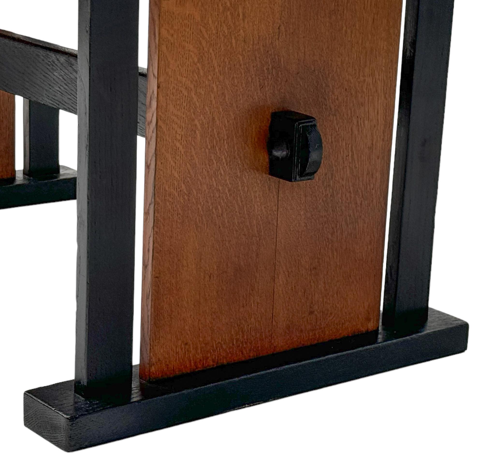 Ausziehbarer Art-Déco-Esszimmertisch der Moderne des Art déco von Cor Alons, 1927 (Eichenholz) im Angebot