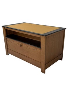 Art Deco Modernist Free-Standing Desk by J.A. Muntendam for L.O.V. Oosterbeek
