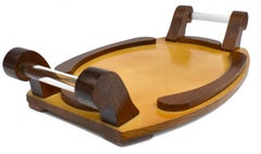 Vassoio da portata francese in stile Art Déco Modernista, Francia, 1930 ca.