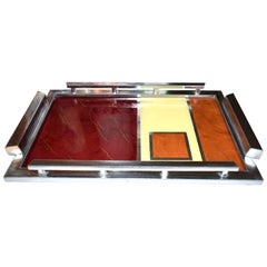Art Deco Modernist Geometric Tray, circa 1930