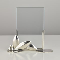 Art Deco Modernist Handhammered Picture Photo Frame by WMF Bauhaus Era