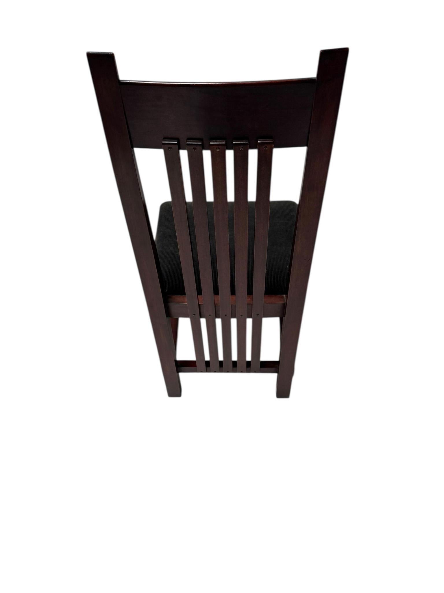 Art Deco Modernist High Back Chair by Hendrik Wouda for Pander, 1924 For Sale 1