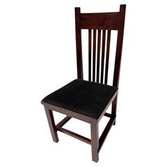 Art Deco Modernist High Back Chair by Hendrik Wouda for Pander, 1924