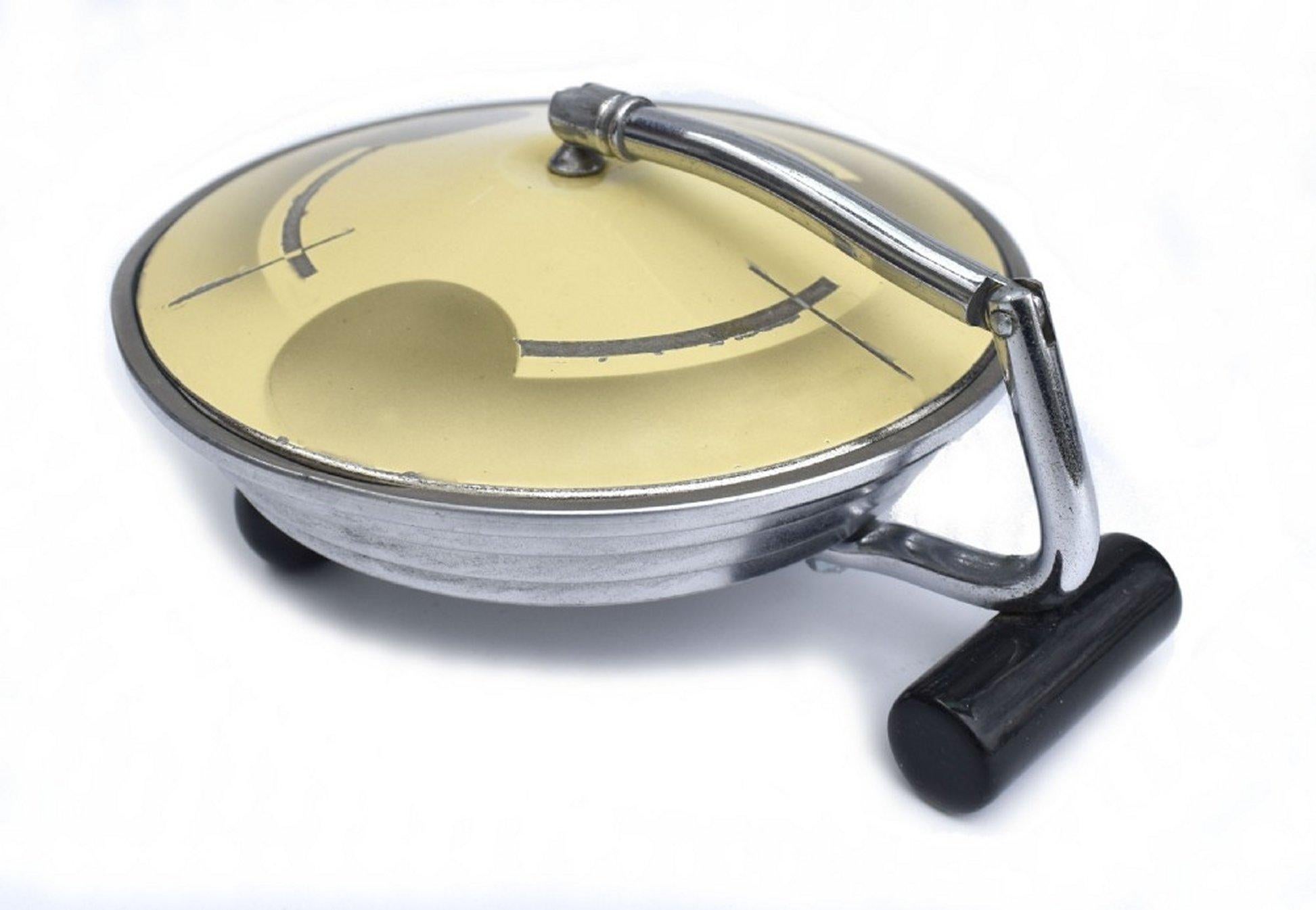 Polvera modernista Art Decó para señoras, c1930 en venta 3