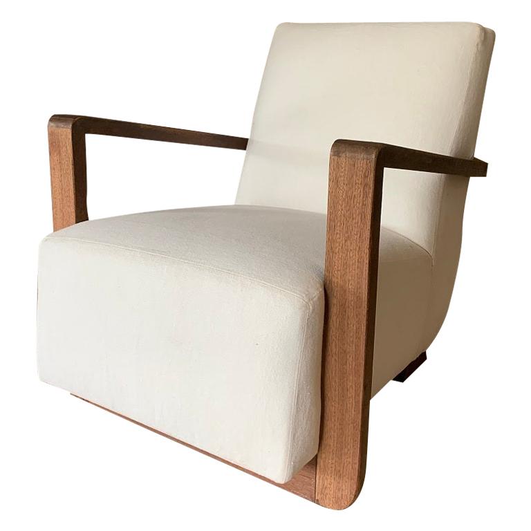 Art Deco Modernist Lounge Chair