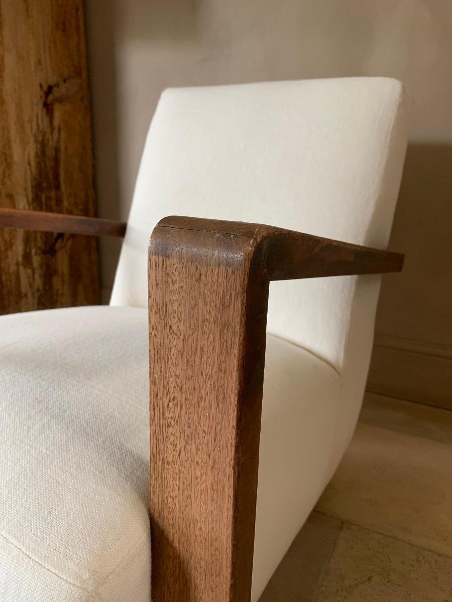 Art Deco Modernist Lounge Chair 4