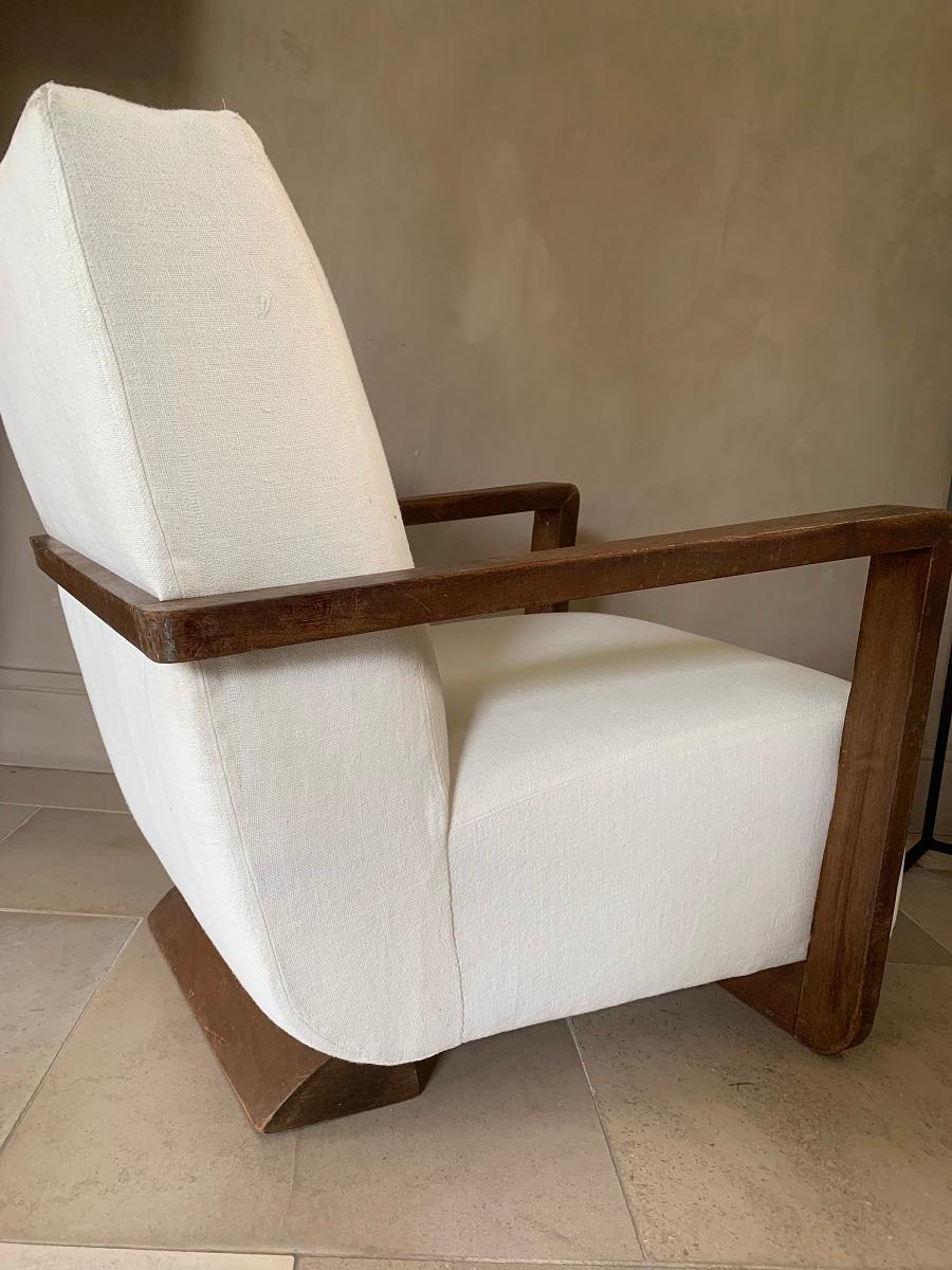 Art Deco Modernist Lounge Chair 1