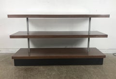 Art Deco Modernist Macassar Book Shelf by Gilbert Rohde for Herman Miller, 1930s