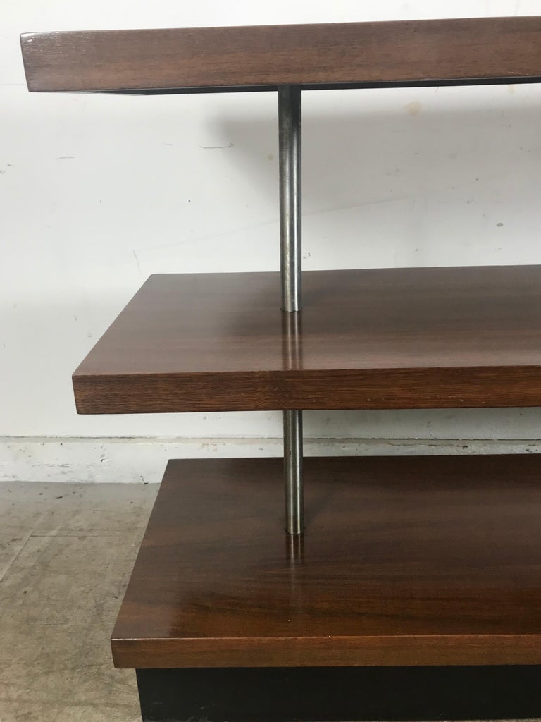 Art Deco Modernist Macassar Book Shelf by Gilbert Rohde for Herman ...
