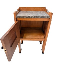 Table de nuit ou table de chevet moderniste Art déco, années 1920