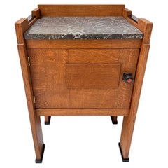 Art Deco Modernist Nightstand or Bedside Cabinet, 1920s