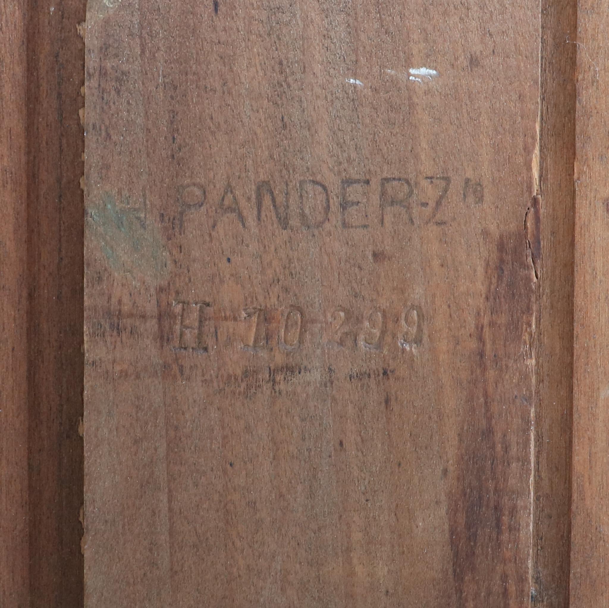 Art Deco Modernist Oak Armoire or Wardrobe by Hendrik Wouda for Pander, 1924 For Sale 3