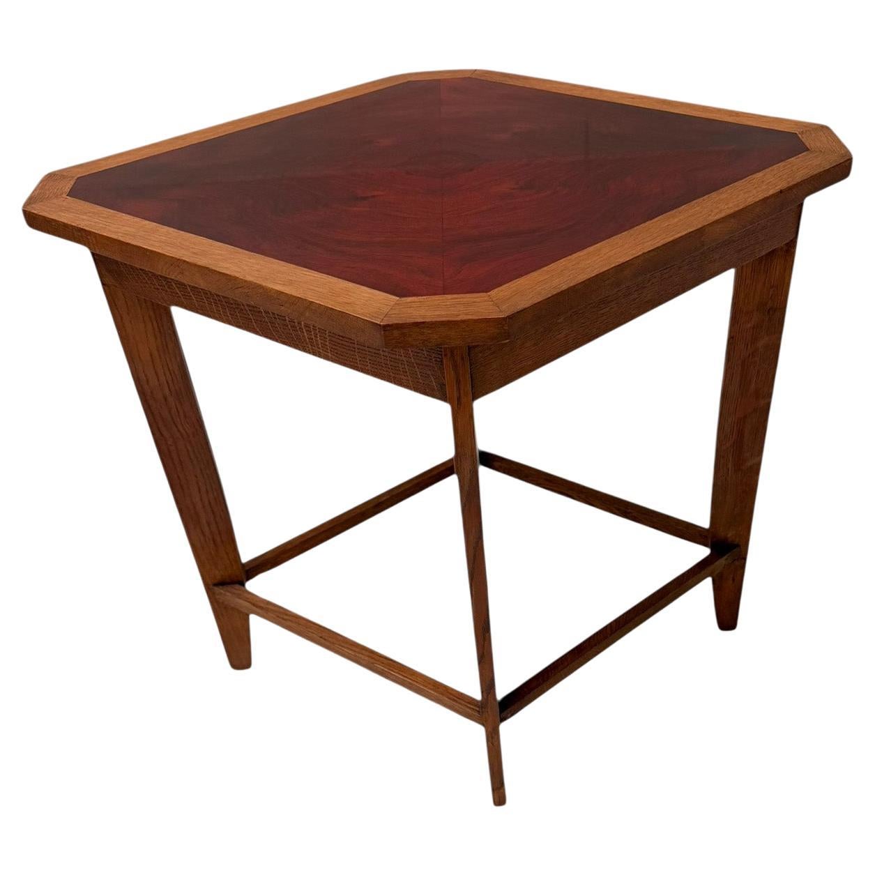 Art Deco Modernist Octagonal Side Table by Paul Bromberg for Pander, 1920s For Sale