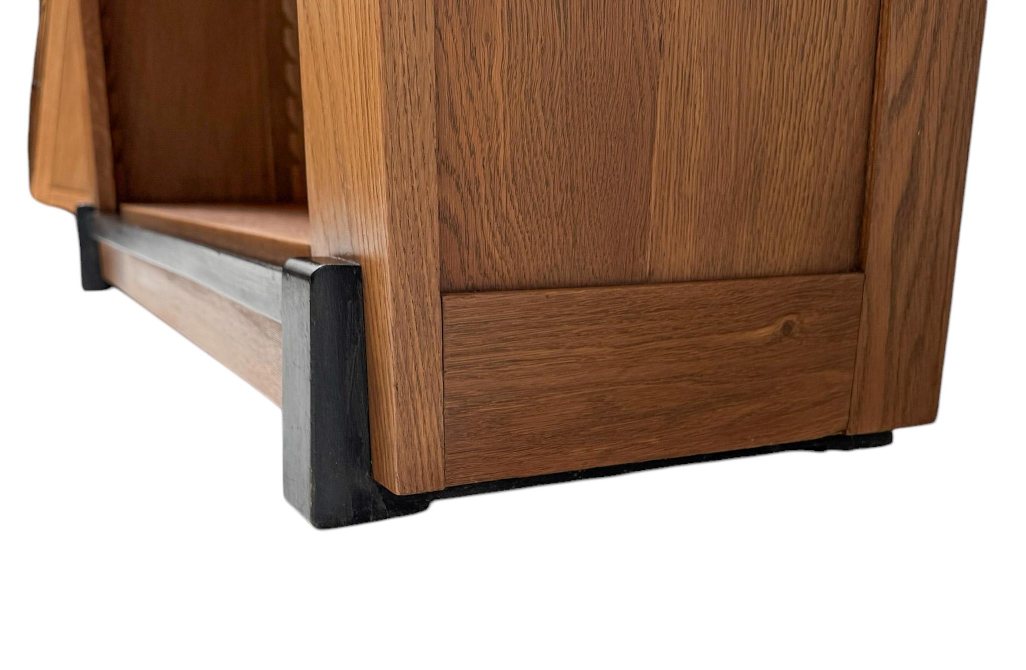 Art Deco Modernist Open Bookcase by Jan Brunott, 1920s For Sale 6