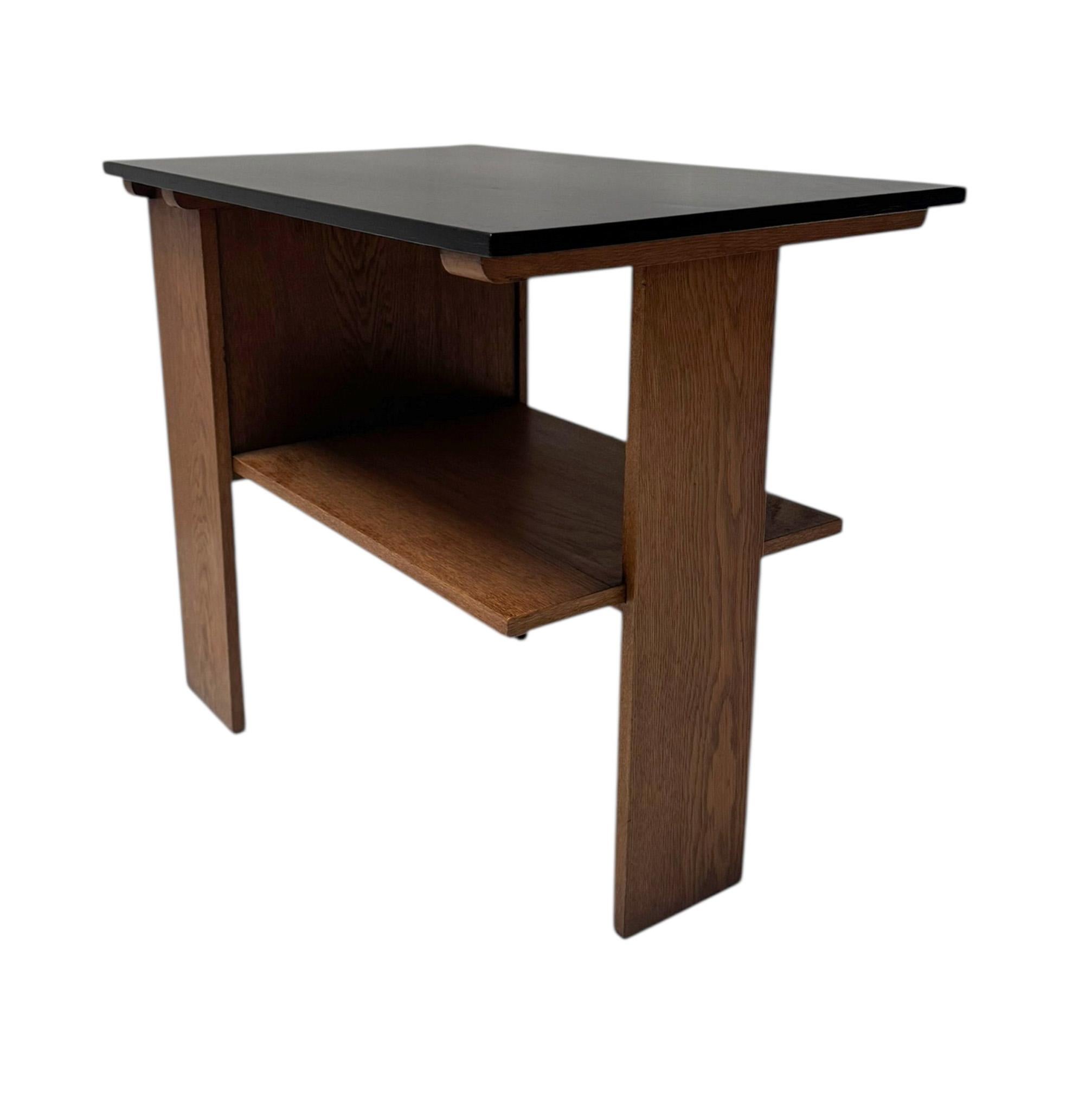 Lacquered Art Deco Modernist Serving Table by Cor Alons, 1920s For Sale