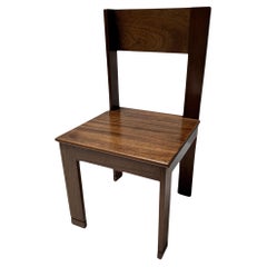 Art Deco Modernist Side Chair by J.A. Muntendam for L.O.V. Oosterbeek, 1920s
