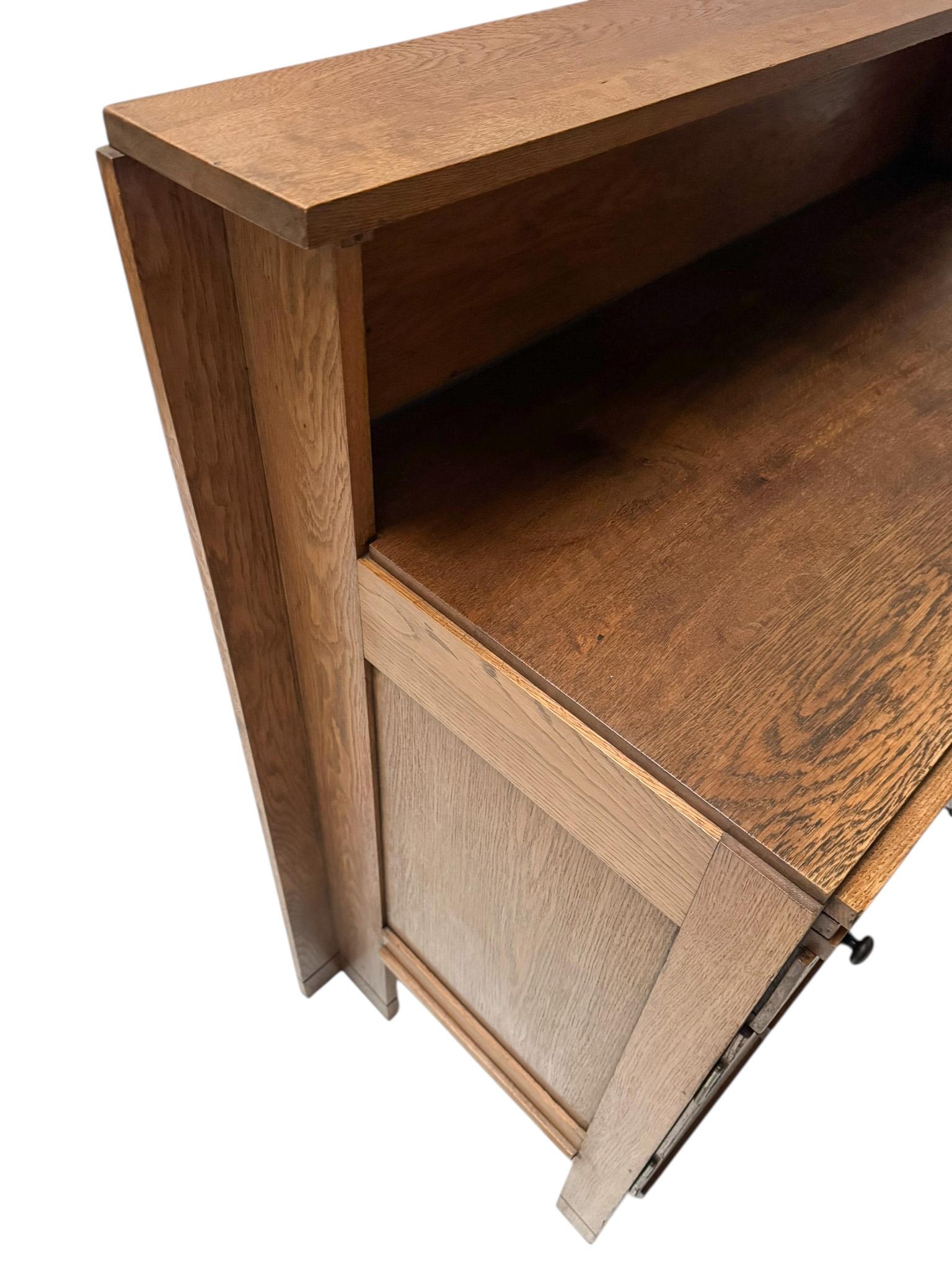 Art Deco Modernist Sideboard by Jan Wils for Meubelfabriek Eik en Linden, 1919 For Sale 7